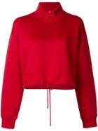 Kenzo Cropped Sweater - Red
