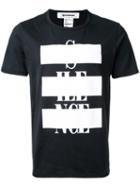 Anrealage Patchwork Print T-shirt, Men's, Size: 48, Black, Cotton