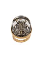 Alexander Mcqueen Beetle Ring - Gold