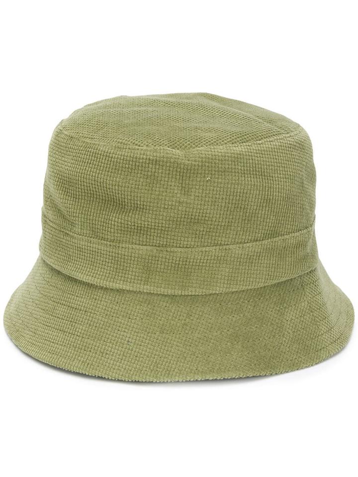 Ymc Textured Bucket Hat - Green