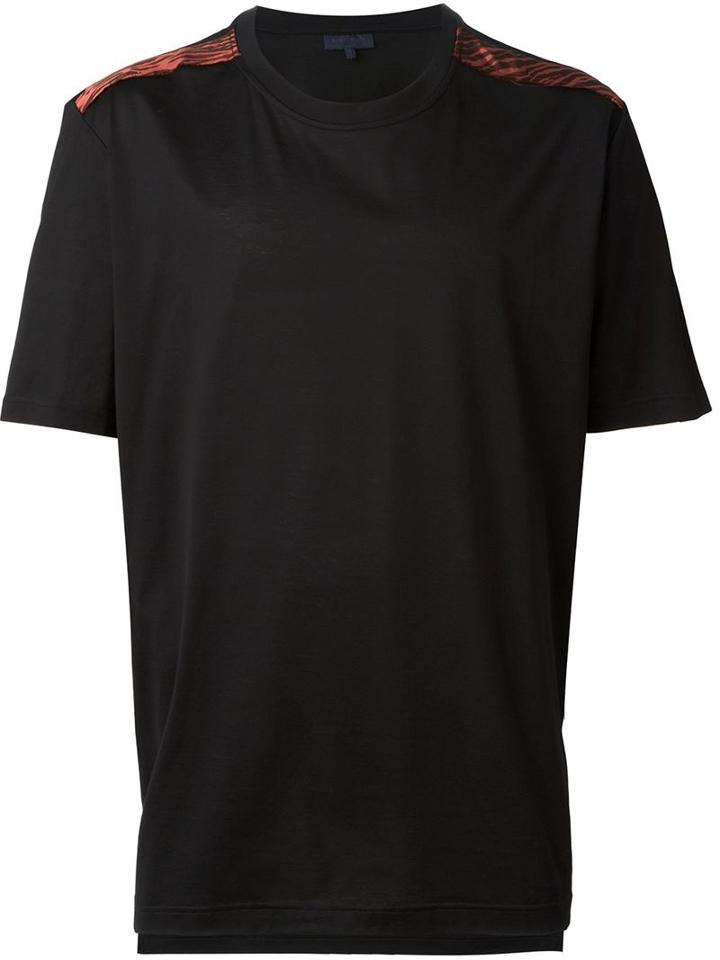 Lanvin Classic T-shirt, Men's, Size: Medium, Black, Cotton