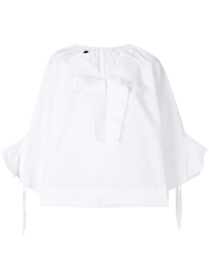 Eudon Choi Ruffle-trim Blouse - White