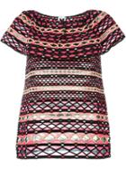M Missoni Maglia Top, Women's, Size: 38, Black, Cotton/polyamide/polyester