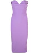 Alex Perry Bustier Dress - Purple