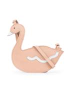 Donsje - Toto Bag Swan - Kids - Leather - One Size, Girl's, Pink/purple