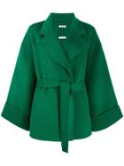 P.a.r.o.s.h. Belted Oversized Jacket - Green