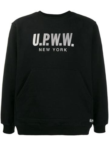 U.p.w.w. Logo Print Sweatshirt - Black