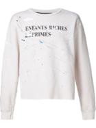 Enfants Riches Deprimes Paint Splatter Sweatshirt