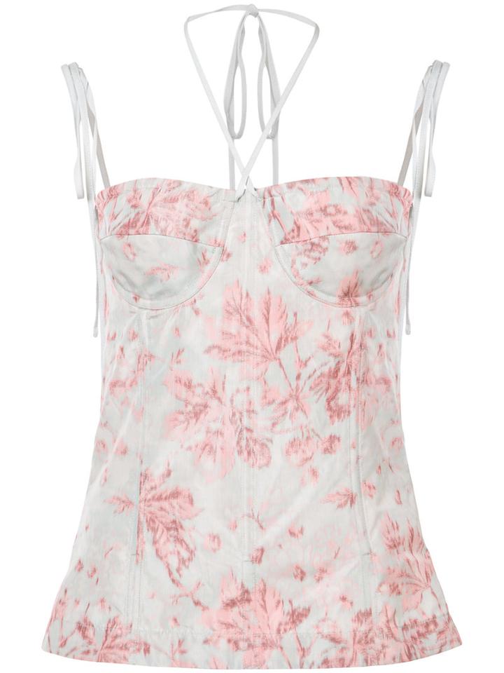 Brock Collection - Tabitha Top - Women - Silk/cotton/polyester - 0, Pink/purple, Silk/cotton/polyester