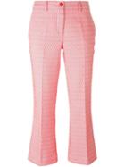 P.a.r.o.s.h. 'pepita' Trousers, Women's, Size: Xl, Pink/purple, Polyester/spandex/elastane/cotton
