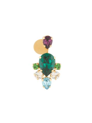 Melissa Kandiyotti Maharadjah Earring - Metallic