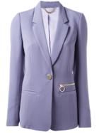Versace Jeans One Button Blazer - Pink & Purple