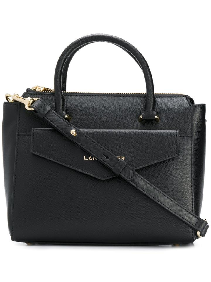 Lancaster Mini Envelope Tote - Black