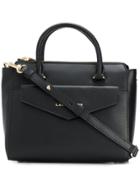 Lancaster Mini Envelope Tote - Black