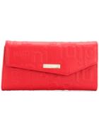 Baldinini Logo Fold-over Wallet - Red