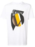 Neil Barrett Abstract Print T-shirt - White