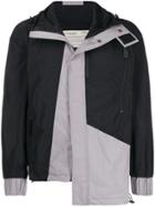 A-cold-wall* Asymmetric Hooded Jacket - Black