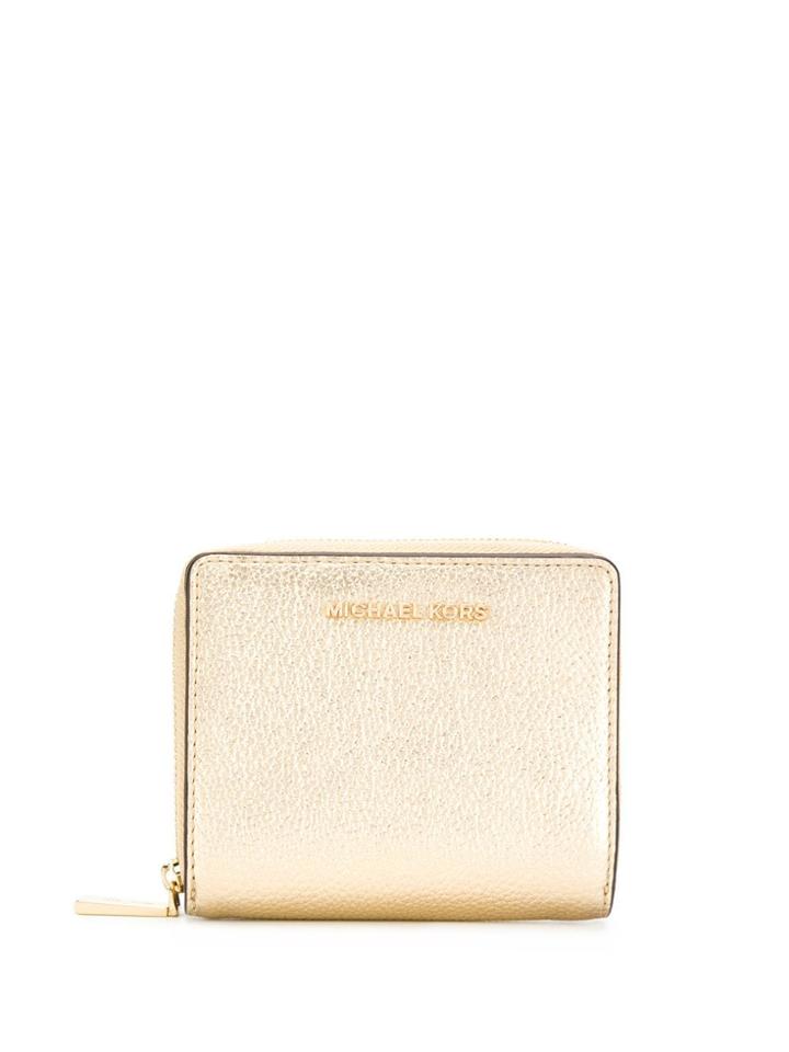 Michael Michael Kors All Around Zip Wallet - Gold