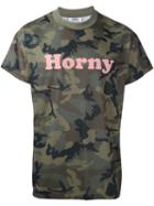 Gcds 'horny' Camouflage T-shirt