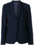 Paul Smith Fitted Single-breasted Jacket - Blue