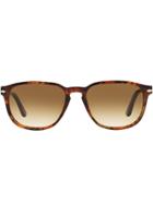 Persol Square Sungasses - Brown