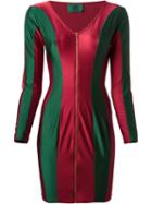 Jean Paul Gaultier Vintage 'junior Gaultier' Bodycon Dress, Women's, Size: Medium, Red