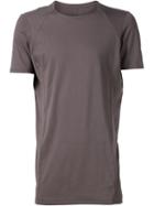 Devoa Raglan Panel T-shirt, Men's, Size: 3, Grey, Cotton