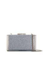 Jimmy Choo J Box Clutch Bag - Silver