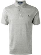 Polo Ralph Lauren - Embroidered Logo Polo Shirt - Men - Cotton - Xxl, Grey, Cotton