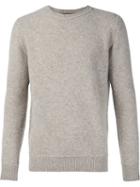 The Elder Statesman Cashmere 'ra Crew' Jumper, Adult Unisex, Size: Medium, Nude/neutrals, Cashmere