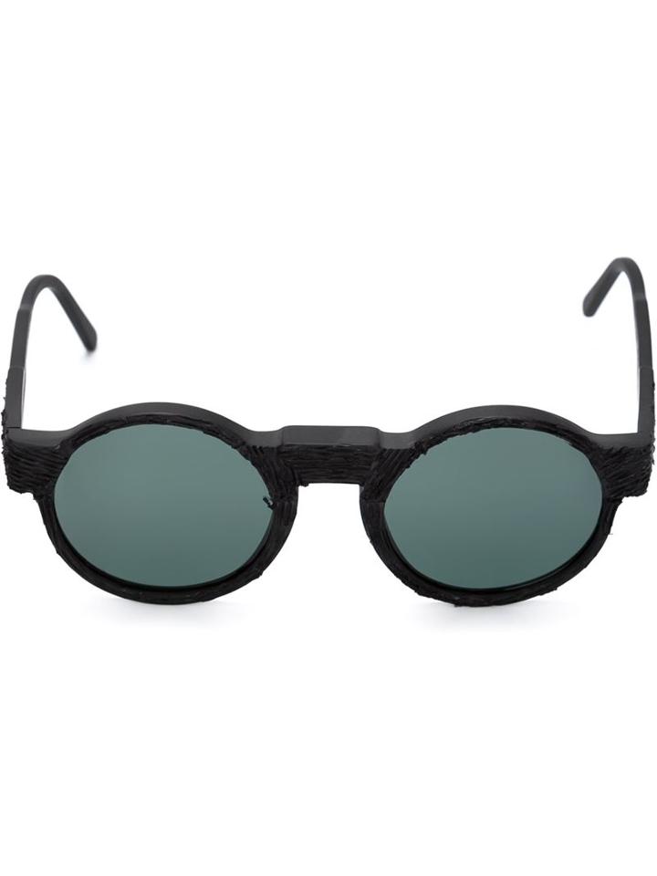 Kuboraum Mask K10 Sunglasses, Adult Unisex, Green, Acetate