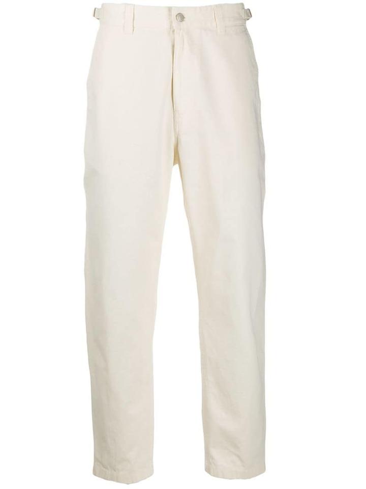 Ami Alexandre Mattiussi Worker Straight Fit Trousers - White