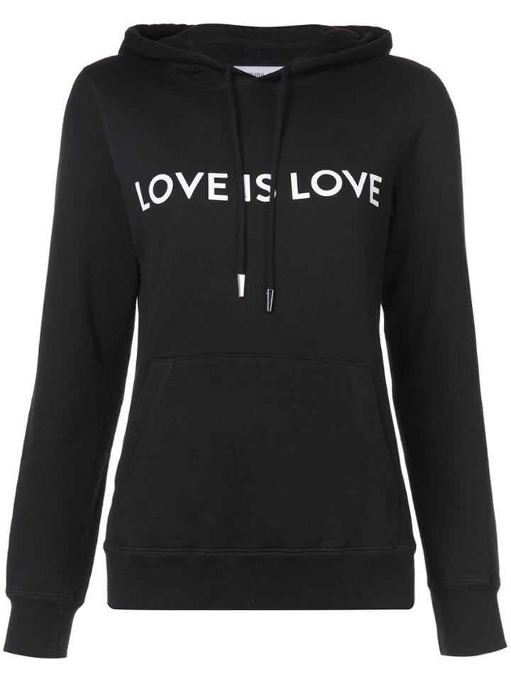 Prabal Gurung Love Is Love Hoodie - Black