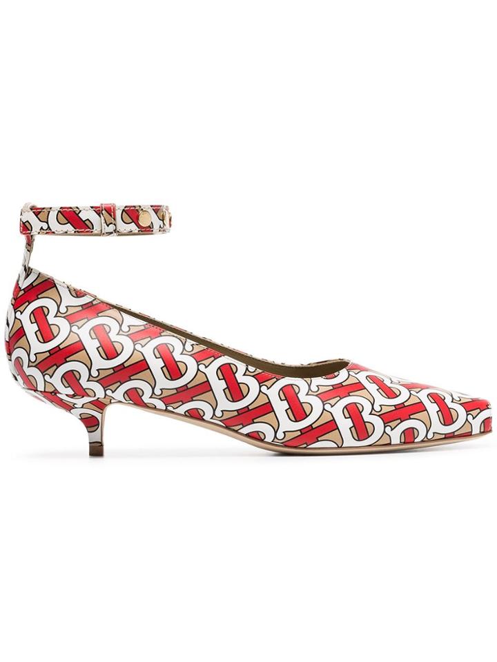 Burberry Dill 35 Logo Pumps - Brown