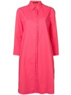 Luisa Cerano Midi Shirt Dress - Pink