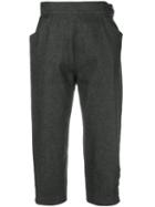 Yves Saint Laurent Pre-owned Cropped Trousers - Grey