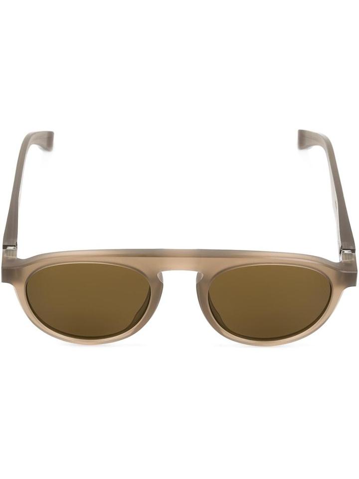 Mykita Mykita X Maison Margiela Round Sunglasses, Adult Unisex, Brown, Acetate