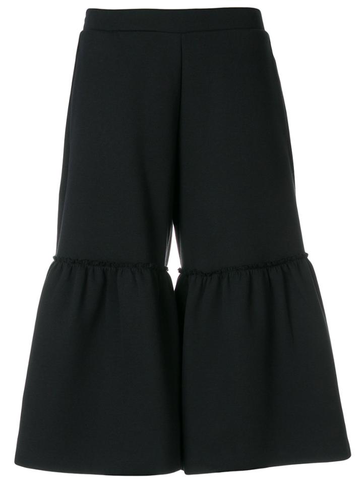 Stella Mccartney Flared Cropped Culottes - Blue