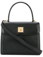 Céline Vintage Logos 2way Handbag - Black