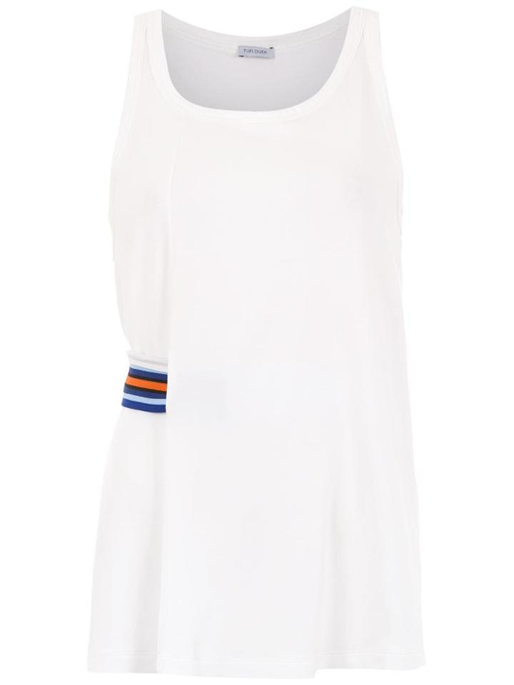 Tufi Duek Belted Top - White