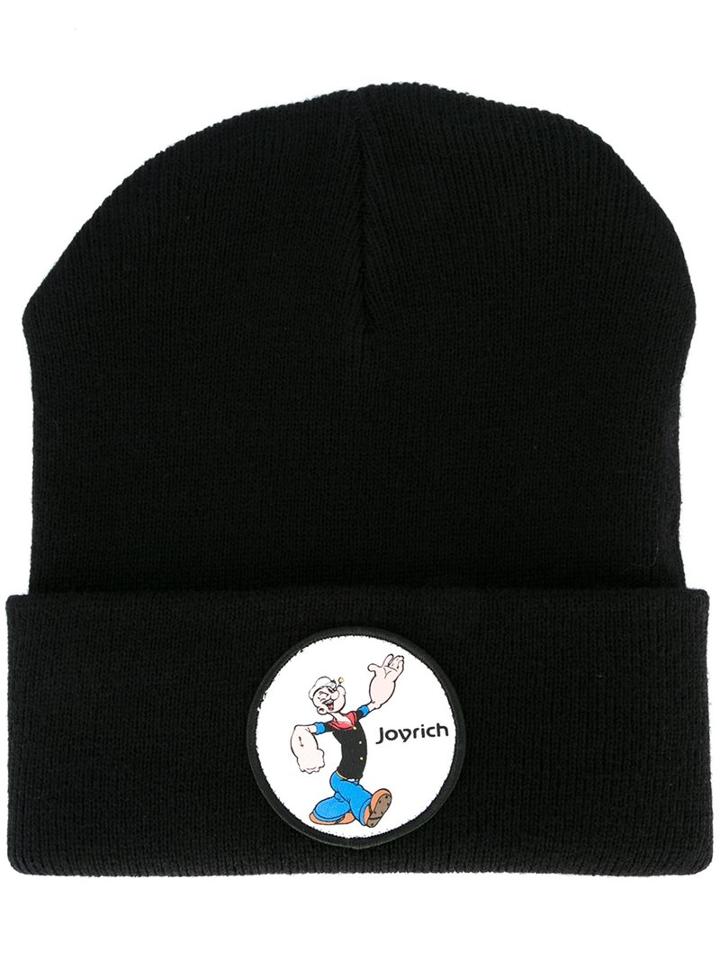 Joyrich Popeye Beanie, Men's, Black, Acrylic