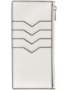 Valextra Zipped Card Case - Grey