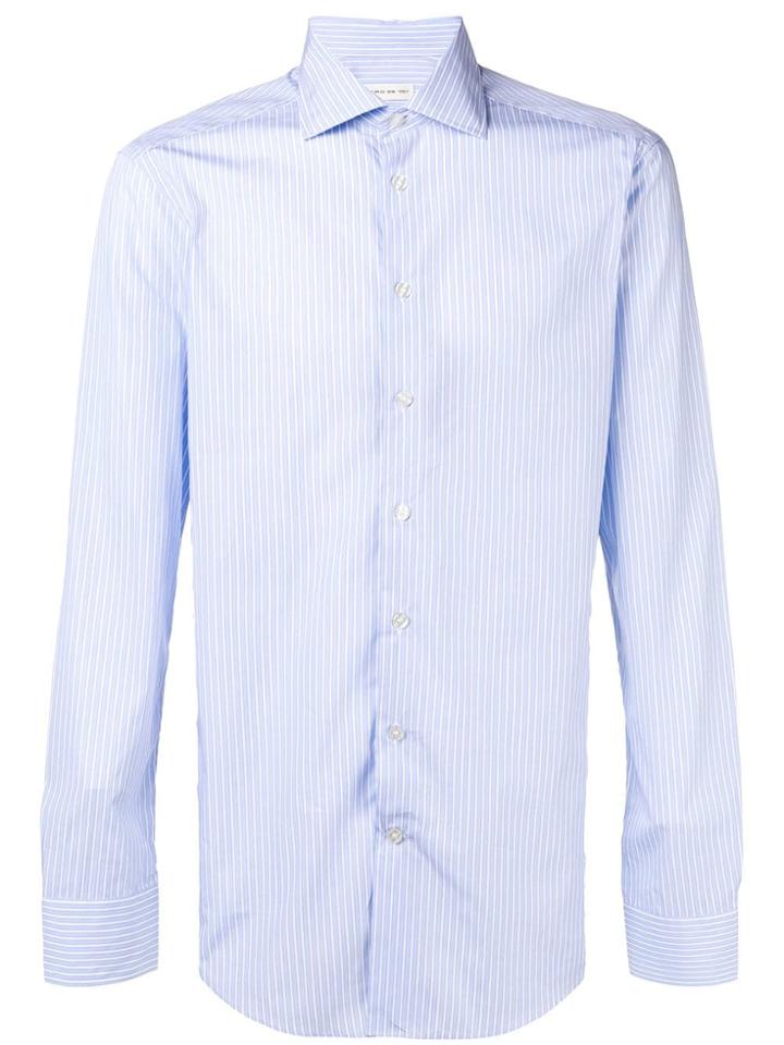 Etro Striped Button Shirt - Blue
