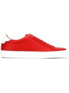 Givenchy Classic Low-top Sneakers, Women's, Size: 38, Red, Calf Leather/leather/rubber
