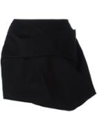 J.w.anderson Short Skirt, Women's, Size: 10, Black, Polyester/polyurethane/acetate/silk