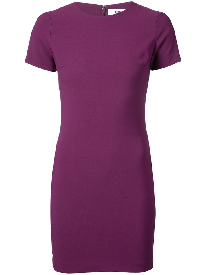 Likely Bodycon Mini Dress - Pink & Purple