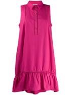 Blumarine High-low Shirt Dress - Pink