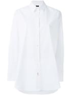 Joseph Classic Shirt, Women's, Size: 40, White, Cotton/silk