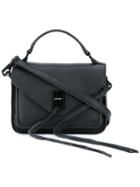 Rebecca Minkoff - String Applique Cross Body Bag - Women - Leather - One Size, Black, Leather