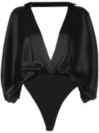 Leal Daccarett Deep V-neck Body - Black